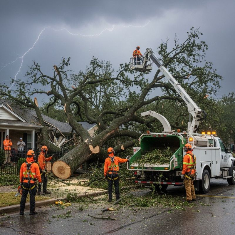 Fallen Tree Removal detail